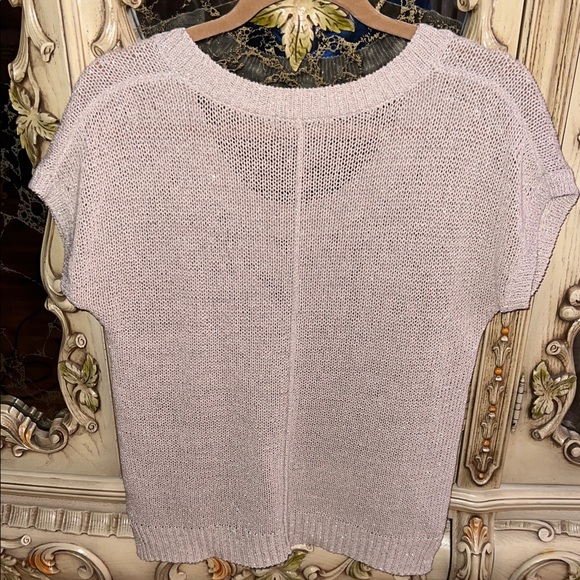 Banana Republic Soft Pink Knit Sweater - Picture 6 of 7